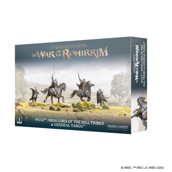 MIDDLE-EARTH SBG: Wulf, High Lord of the Hill Tribes and General Targg